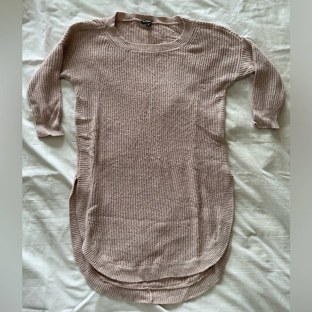 Long Express light Pink Sweater